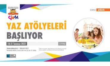 KADIKÖY’DE ÇOCUKLAR İÇİN YAZ ATÖLYELERİ BAŞLIYOR