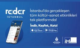 ‘RADAR İSTANBUL’ KÜLTÜR SANAT ASİSTANINIZ OLACAK