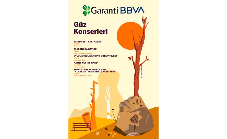 Garanti BBVA Güz Konserleri başlıyor