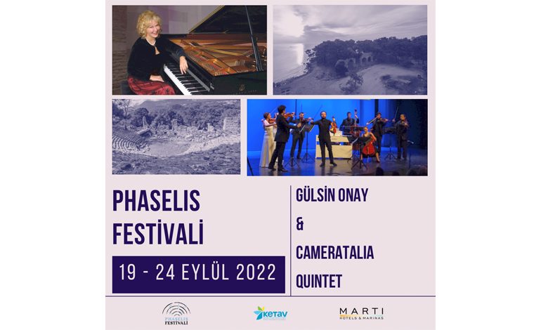 Phaselis Festivali 12’inci kez Antalya’da sanatseverlerle buluşacak