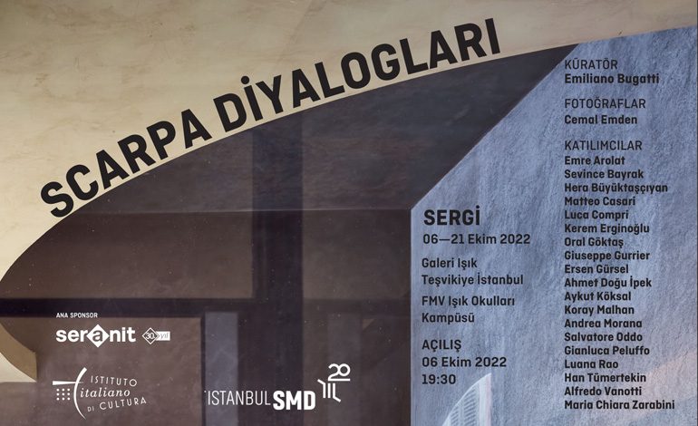 “Scarpa Diyalogları” sergisi, 6 Ekim’de Galeri Işık Teşvikiye’de açılacak