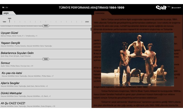 Salt’ın hazırladığı yeni web projesi “Türkiye Performans Araştırması” yayında