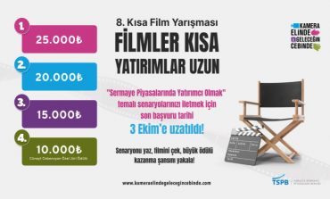 TSPB’nin ‘Kısa Film Yarışması’ başvuru tarihi yoğun talep üzerine 3 Ekim’e uzatıldı!