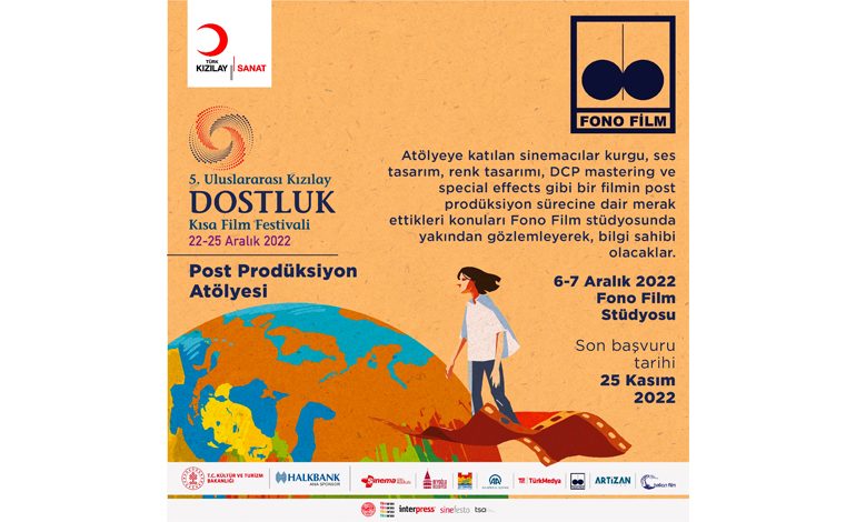 Uluslararası Kızılay Dostluk Film Festivali Atölyeleri İçin Başvurular Başladı