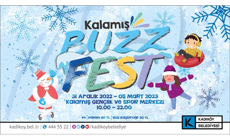 KADIKÖY YENİ YILA BUZZFEST COŞKUSUYLA GİRİYOR