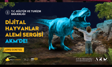 DİJİTAL HAYVANLAR ALEMİ SERGİSİ AKM’DE AÇILIYOR