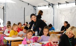 Depremzede çocuklarımıza sanat terapisi