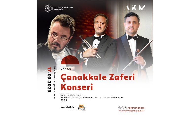 Çanakkale şehitleri için AKM’de üç özel konser