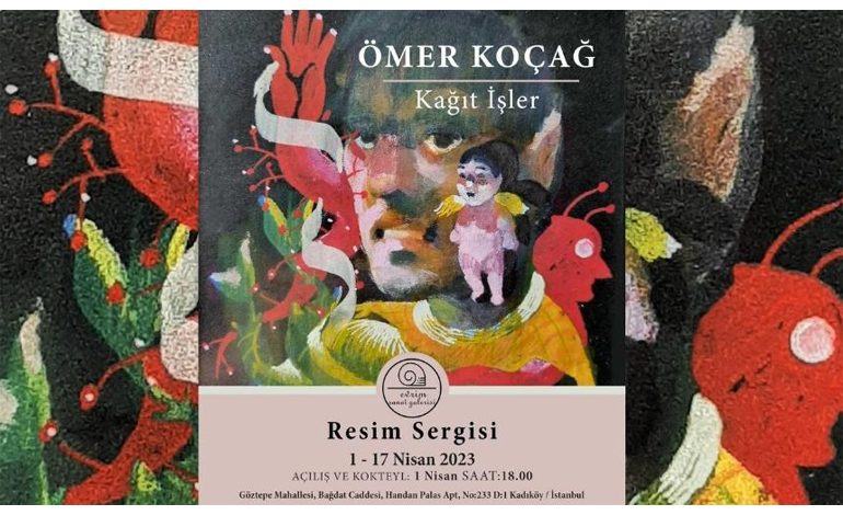 Ömer Koçağ “Kağıt İşler” Sergisi Açıldı