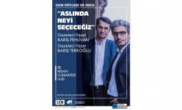 SS KİTABIYLA GÜNDEME DAMGA VURAN TERKOĞLU VE PEHLİVAN, KADIKÖY’DE OKURLARIYLA BULUŞACAK