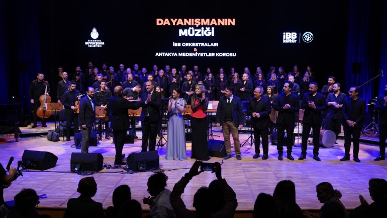 Antakya Medeniyetler Korosu İstanbul’da sahne aldı