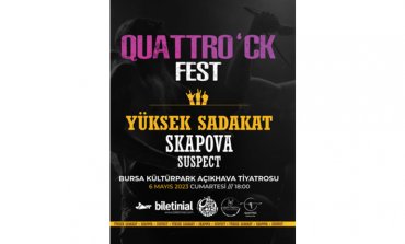 Rock City ruhunu Bursa’ya taşıyacak Quatrro’ck Fest 6Mayıs’ta gerçekleşecek