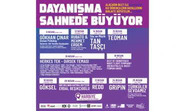 SAHNEDE DAYANIŞMAYA YOĞUN İLGİ