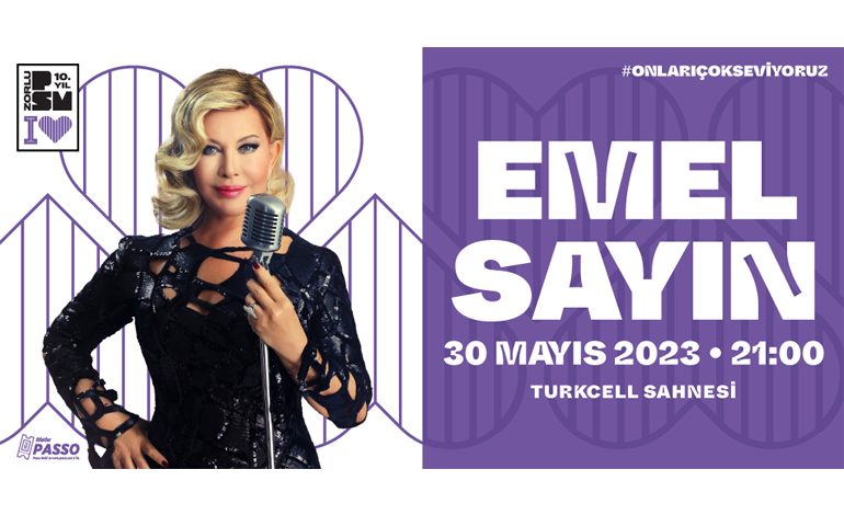 Unutulmaz Şarkılarıyla Kadife Sesli Sanat Müziği Efsanesi Emel Sayın 30 Mayıs’ta Zorlu PSM’de!