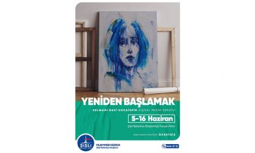 DEPREMZEDE RESSAMIN FIRÇASIYLA “YENİDEN BAŞLAMAK”