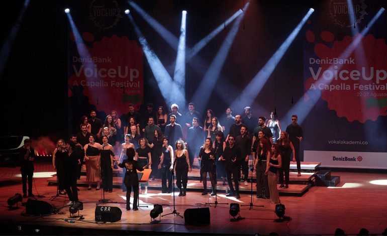 DenizBank VoiceUp A Capella Festivali yoğun katılım ile başladı