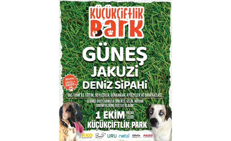 ÜNEŞ, JAKUZİ ve DENİZ SİPAHİ 1 EKİM’DE ŞARKILARINI, KÜÇÜKÇİFTLİK BARK’TA CAN DOSTLARIMIZ İÇİN SÖYLEYECEK!