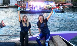 ÜNLÜ İSİMLER YAĞMUR TANRISEVSİN VE ŞAHİKA ERCÜMEN’DEN TRIATLON SPORUNA DESTEK