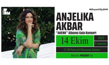 Anjelika Akbar Özel Albümü “AHENK 432” ile Zorlu PSM’de!