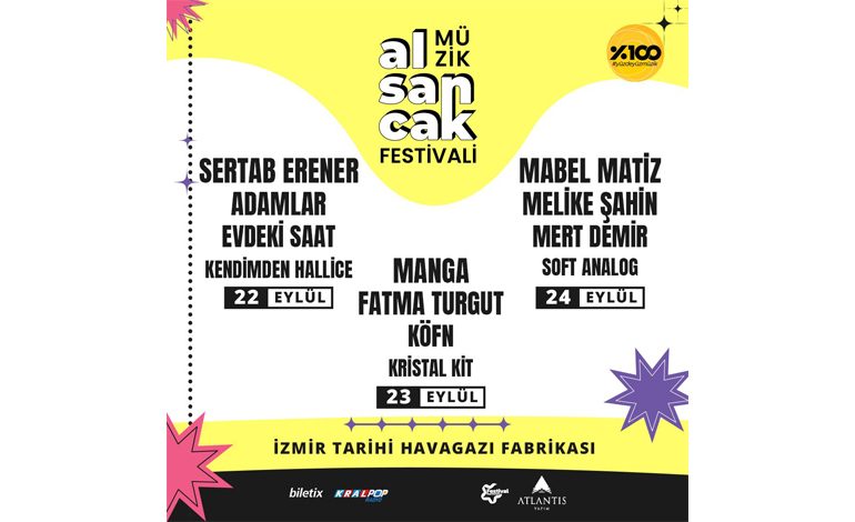 Alsancak Müzik Festivali 22-24 Eylül tarihleri arasında düzenlenecek