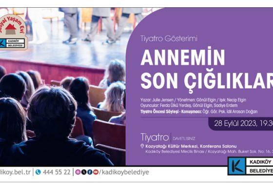 Kadıköy’ün ileri yaştaki sakinleri, Annemin Son Çığlıkları oyununu sahneye taşıyor