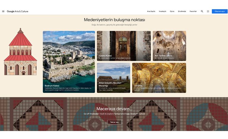 Google Arts & Culture: “Türkiye’nin Hazineleri” dijital koleksiyonu tüm dünyanın erişimine açıldı 