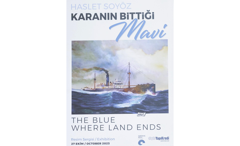 Haslet Soyöz’den Rahmi M. Koç Müzesi’nde yeni sergi: Karanın Bittiği Mavi
