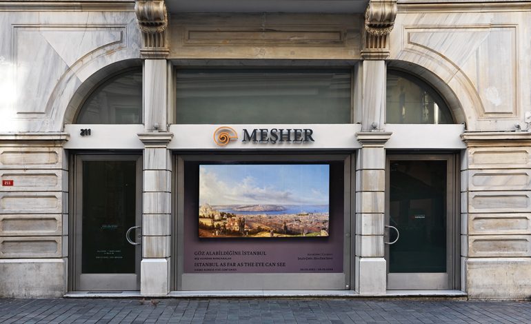 Beş asırdan İstanbul manzaraları Meşher’in yeni sergi kataloğunda