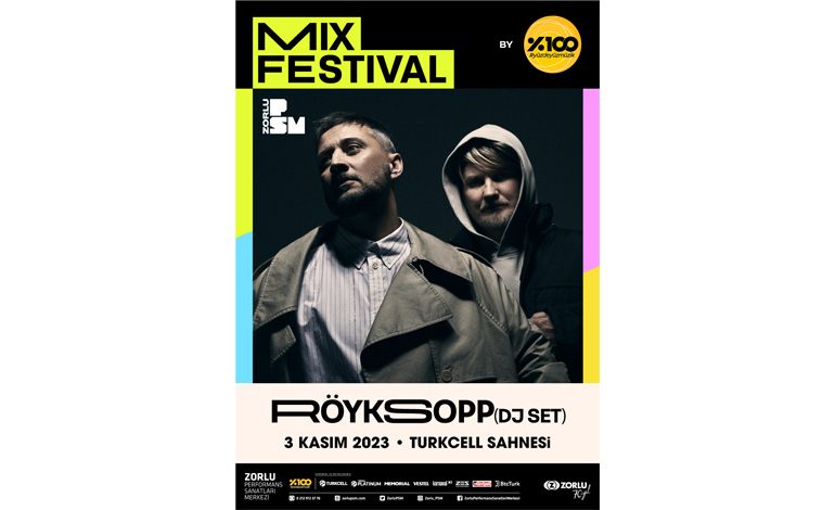 Röyksopp, Warhaus, Kid Francescoli ve Weval İki Gün Boyunca MIX Festival Presented By %100 Müzik’te!