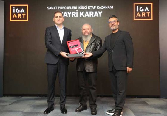 İGA ART Sanat Projeleri Yarışması’nda büyük ödül sahibini buldu: Sanatçı Hayri Karay’ın eseri dünya ile buluşacak