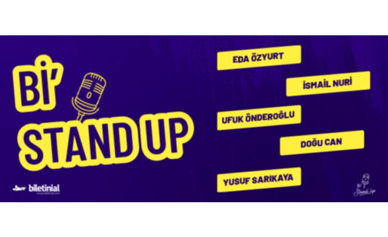 Kahkaha garantili “Bi Stand Up Komedi” başlıyor