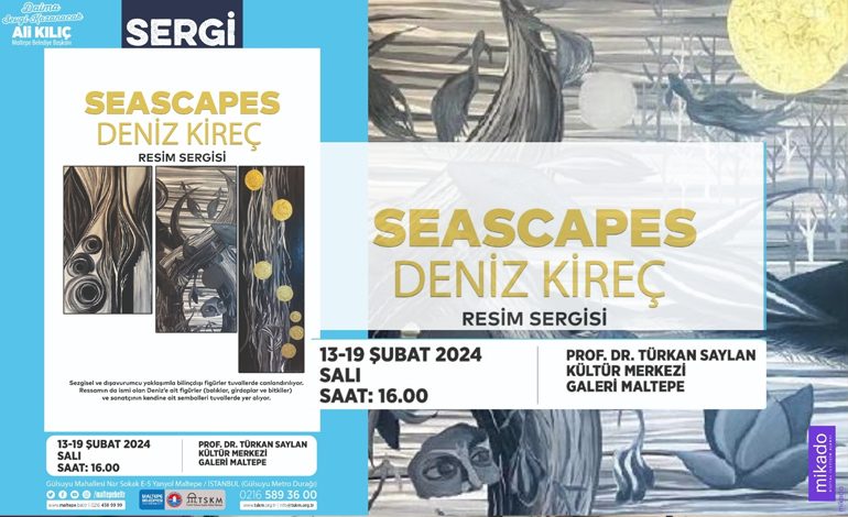 Deniz Kireç’in “Seascapes-II” Sergisi Açıldı