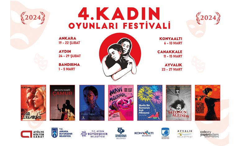 4. Kadın Oyunları Festivali programı belli oldu!