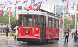 İSTİKLAL CADDESİNE BATARYALI TRAMVAY GELİYOR