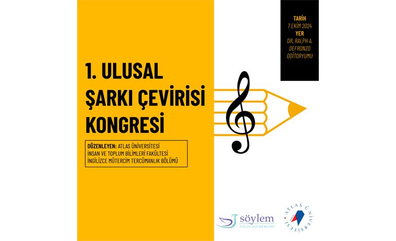 1. Ulusal Şarkı Çevirisi Kongresi, 7 Ekim’de gerçekleştirilecek