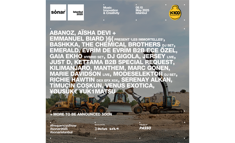 Sónar Istanbul 2025’in İlk İsimleri Belli Oldu!