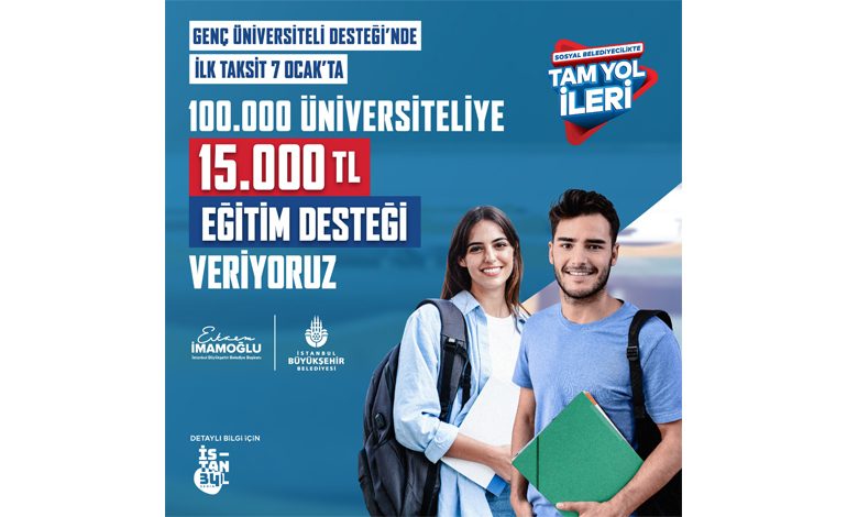 ‘GENÇ ÜNİVERSİTELİ DESTEĞİ’NE BAŞVURULAR SONUÇLANDI İLK ÖDEMELER 7 OCAK’TA