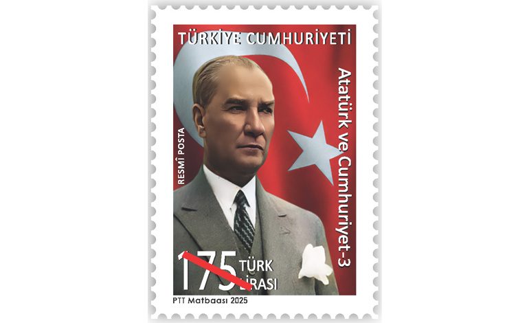 PTT’DEN “ATATÜRK VE CUMHURİYET-3” KONULU RESMİ POSTA PULLARI