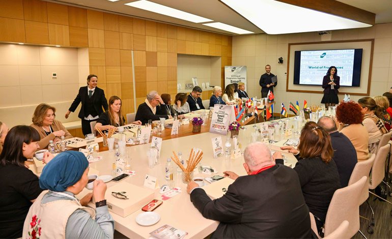Başkonsoloslar ve Eşleri Koku Atölyesinde Buluştu