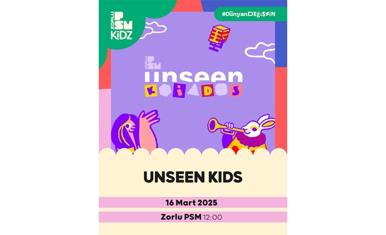 Unseen Kids ile Sahnede Çocuklar Başrolde!