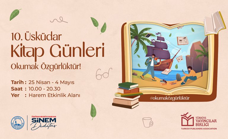 10. ÜSKÜDAR KİTAP GÜNLERİ BAŞLIYOR