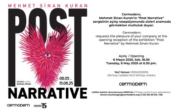 MEHMET SİNAN KURAN’IN “POST NARRATIVE” SERGİSİ CERMODERN’DE