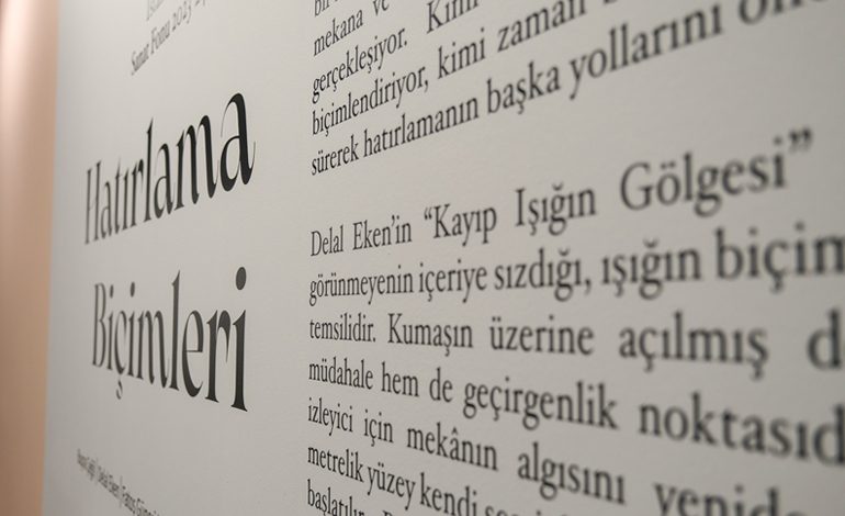 İstanbul Rotary Sanat Fonu Sergisi “Hatırlama Biçimleri” Elgiz Müzesi’nde Açıldı