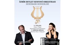 İZMİR DEVLET SENFONİ ORKESTRASI DENİZBANK KONSERLERİ’NDE NAYDEN TODOROV VE KSENIJA SIDOROVA SAHNE ALACAK