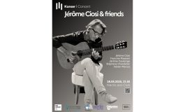 Jerôme Ciosi Topluluğu, “Caz ve Akdeniz şarkıları” konser turnesi için Türkiye’de