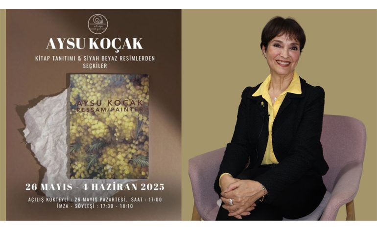 Ressam Aysu Koçak’tan Sanatta 50. Yıla Özel Etkinlik ile Kutluyor