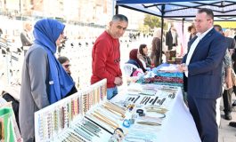 ÖZEL ÖĞRENCİLERİN EL EMEĞİ ÜRÜNLERİ KERMESTE SERGİLENDİ