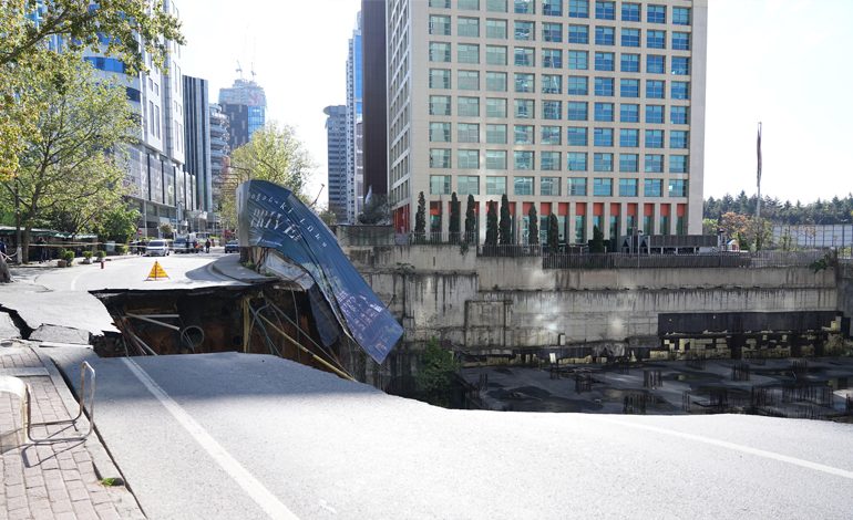 Sarıyer Maslak’ta Meydana Gelen Yol Çökmesi Hakkında Açıklama