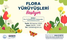 ÜSKÜDAR'DA FLORA YÜRÜYÜŞLERİ BAŞLIYOR