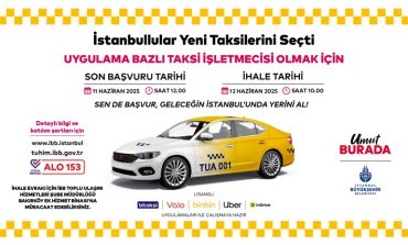 150 YENİ TAKSİ PLAKASI İÇİN İHALEYE ÇIKILACAK